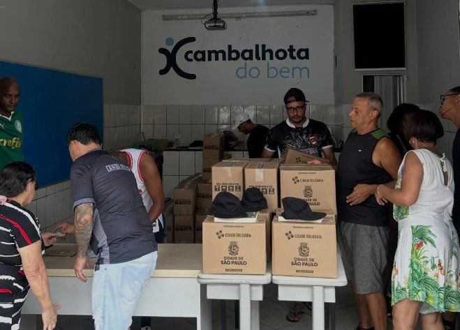 Ação social de doação