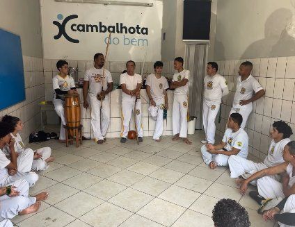 Roda cultural do Cambalhota do Bem